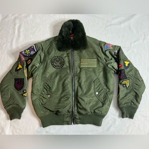 Men’s Smoke Rise Army Bomber Jacket